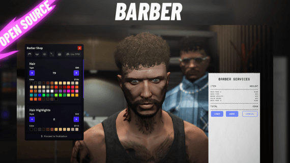 VMS Barber (Open Source) product image
