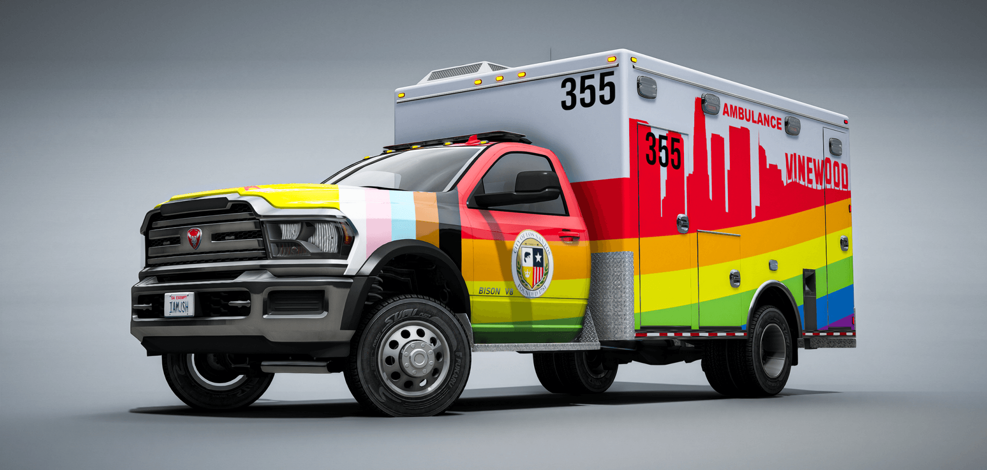 Pride Ambulance Livery Pack product image