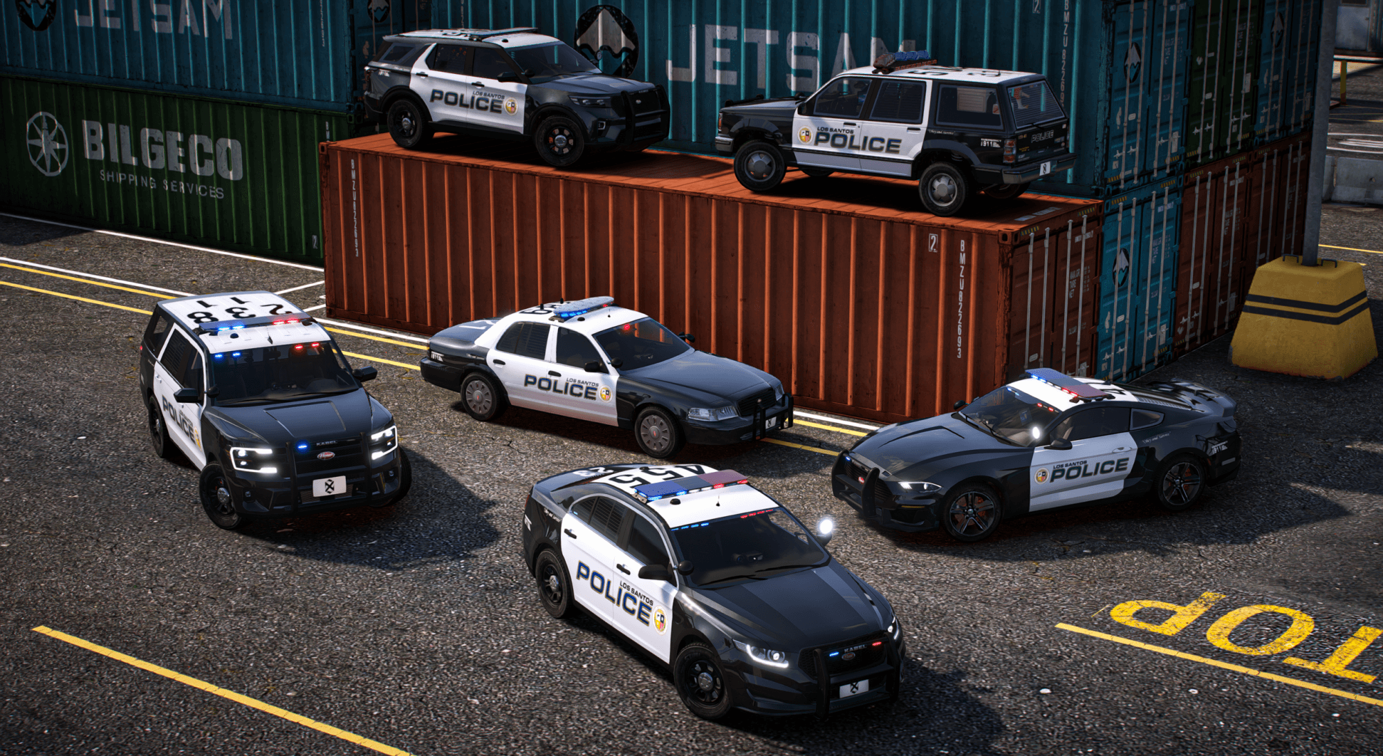 EVP Vapid Police Patrol Car Pack