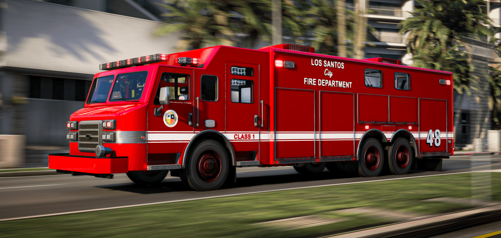 Spear Impulse Rescue Walk-In Fire Truck product image
