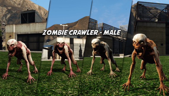 Zombie - Crawler (Male Only) product image