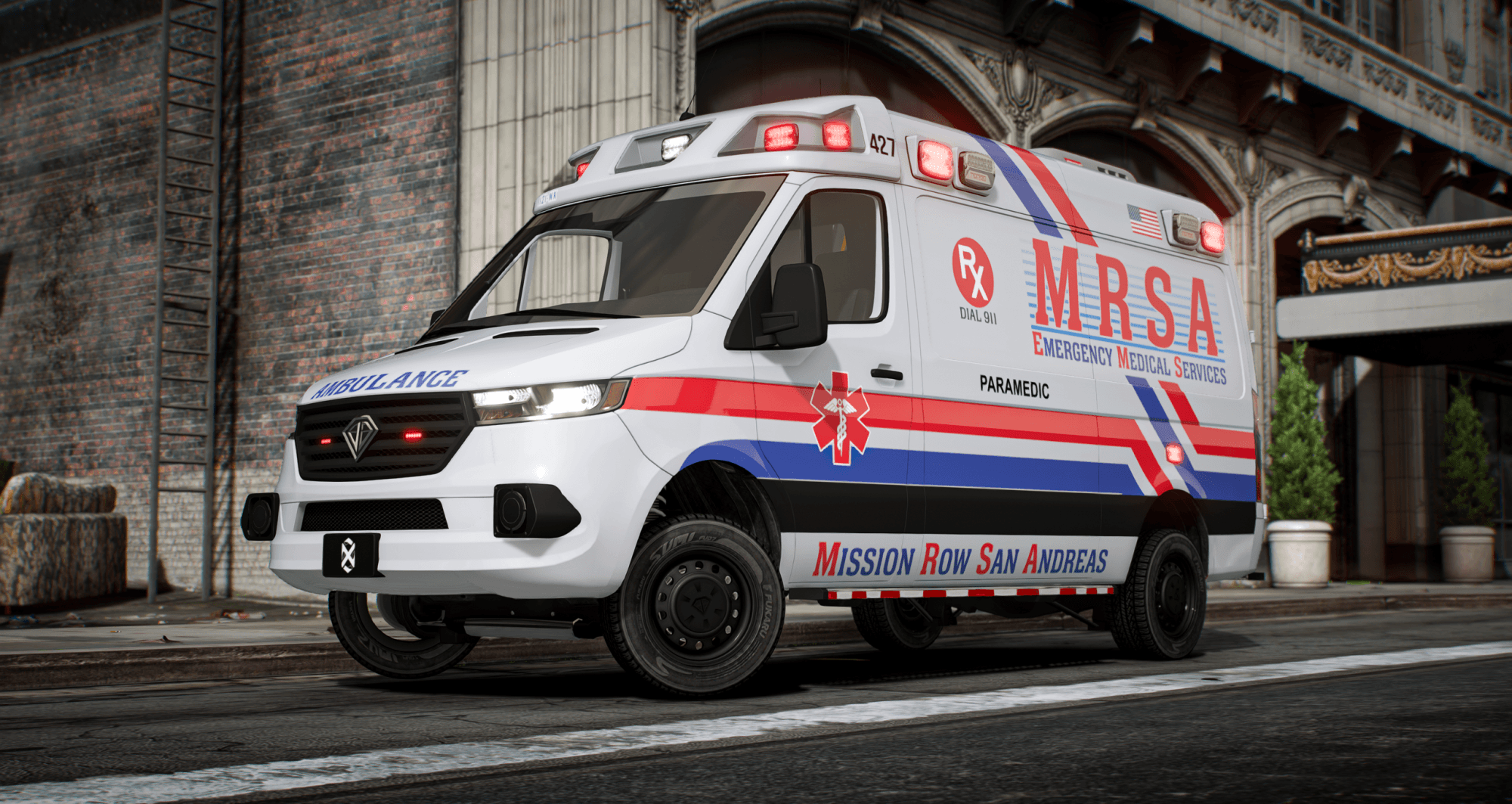 Benefactor Jogger 4x4 Ambulance Type 2 (2026)