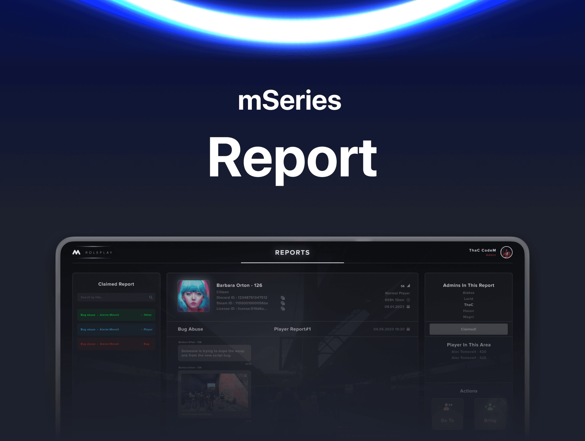 mReport product image