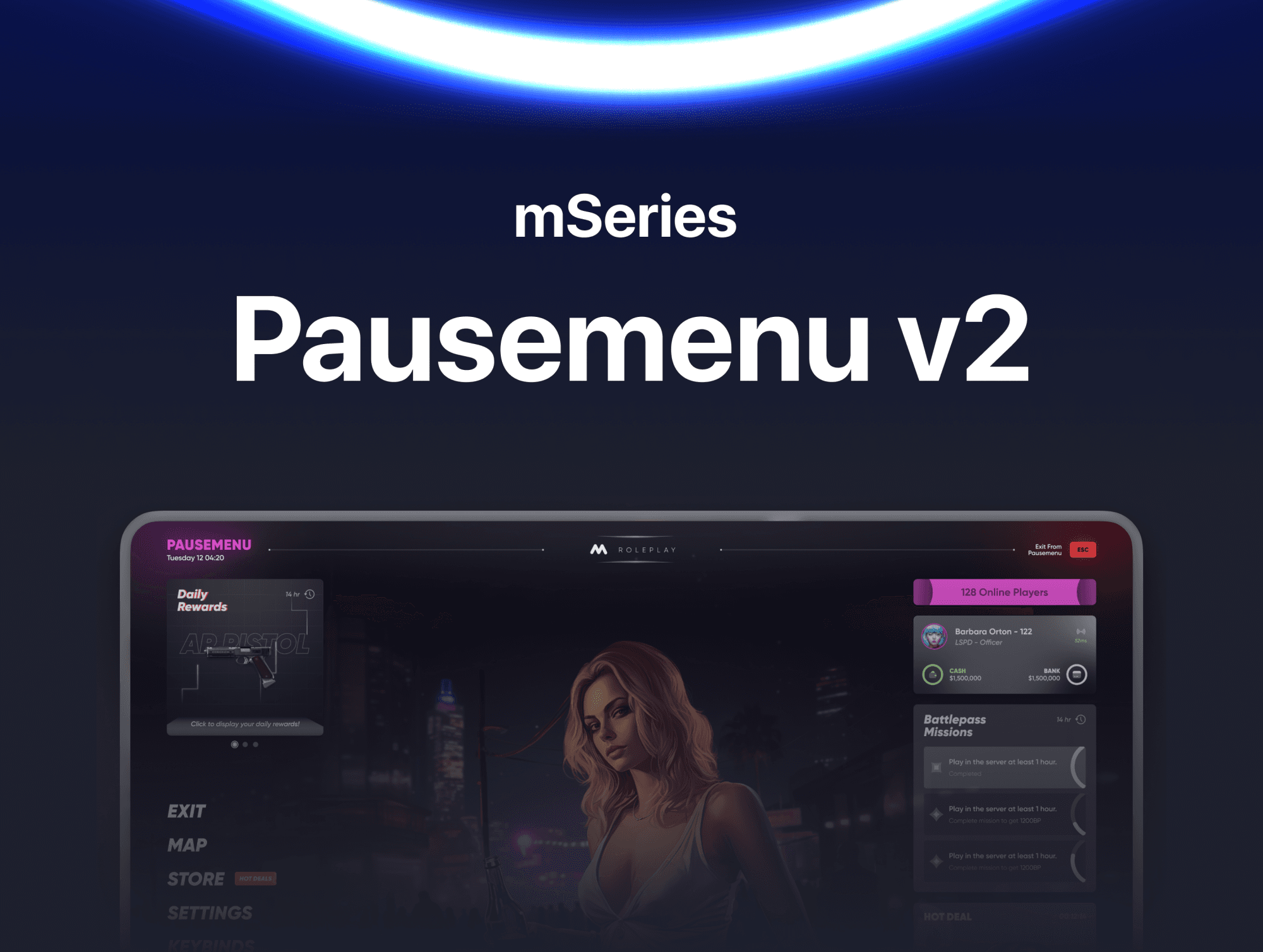 mPausemenu v2 product image