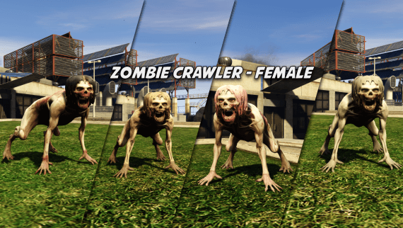 Zombie - Crawler (Female Only) product image