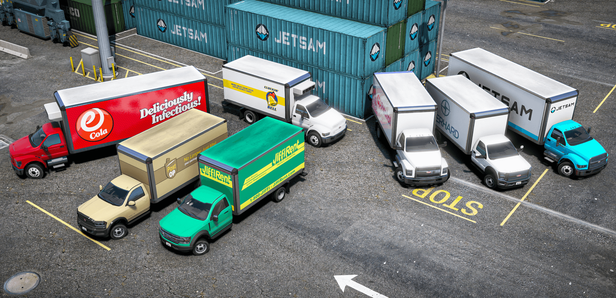 Box Truck Bundle | Delivery Trucks & Job Vehicles