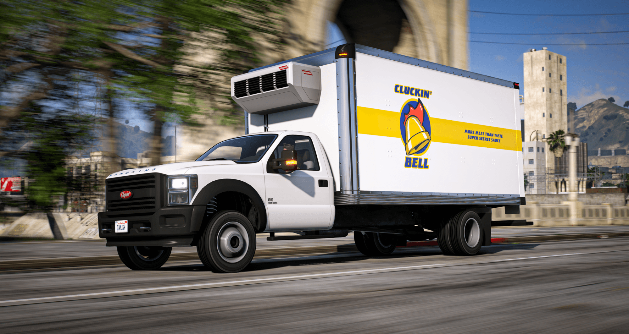 Vapid Sandking D155 Box Truck | Delivery / Job Vehicle