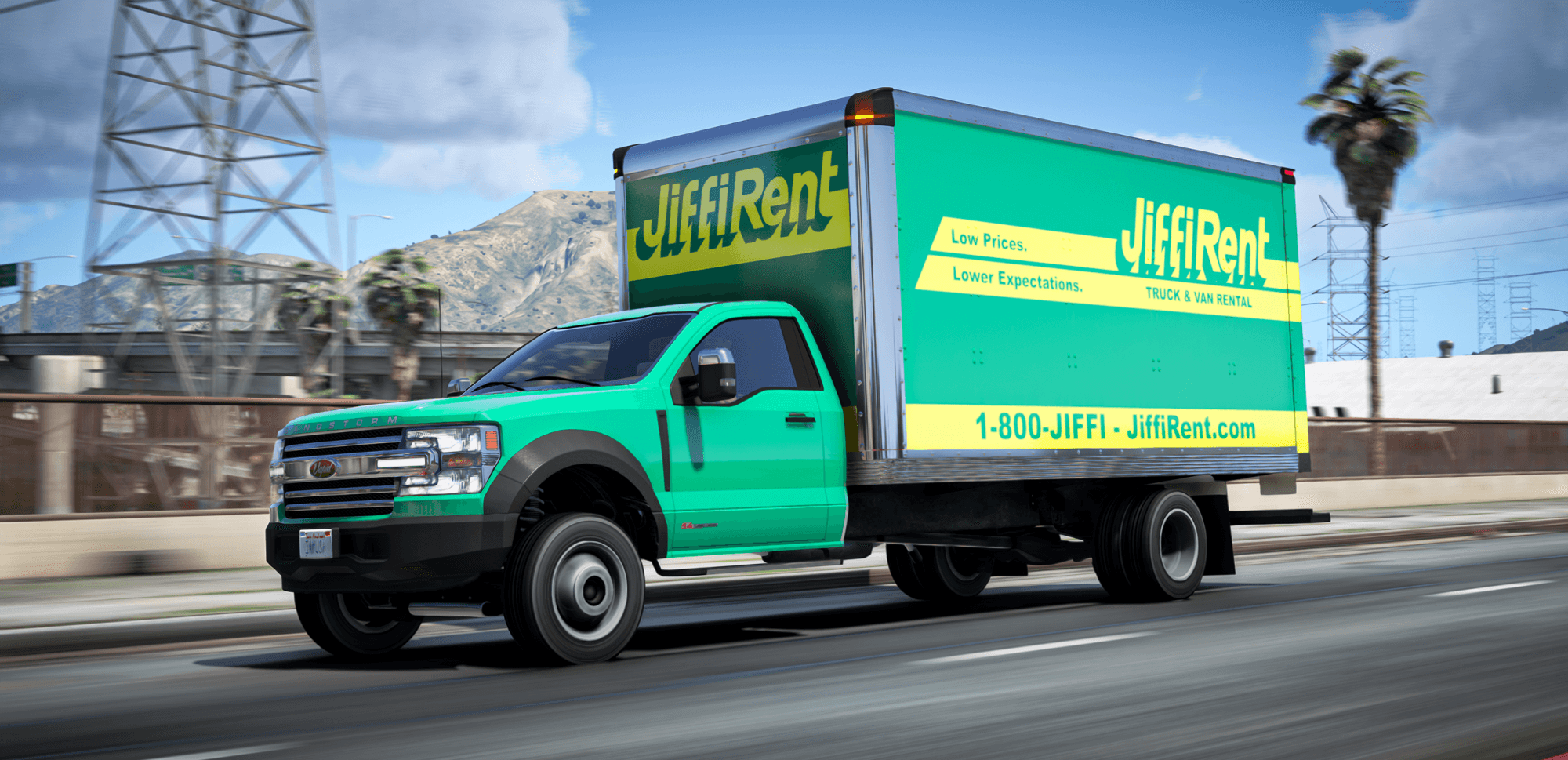 Vapid Sandstorm D205 Box Truck | Delivery / Job Vehicle