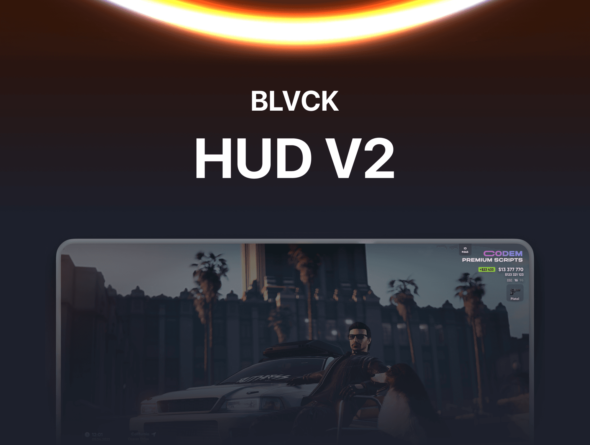 BLVCK HUD v2 product image