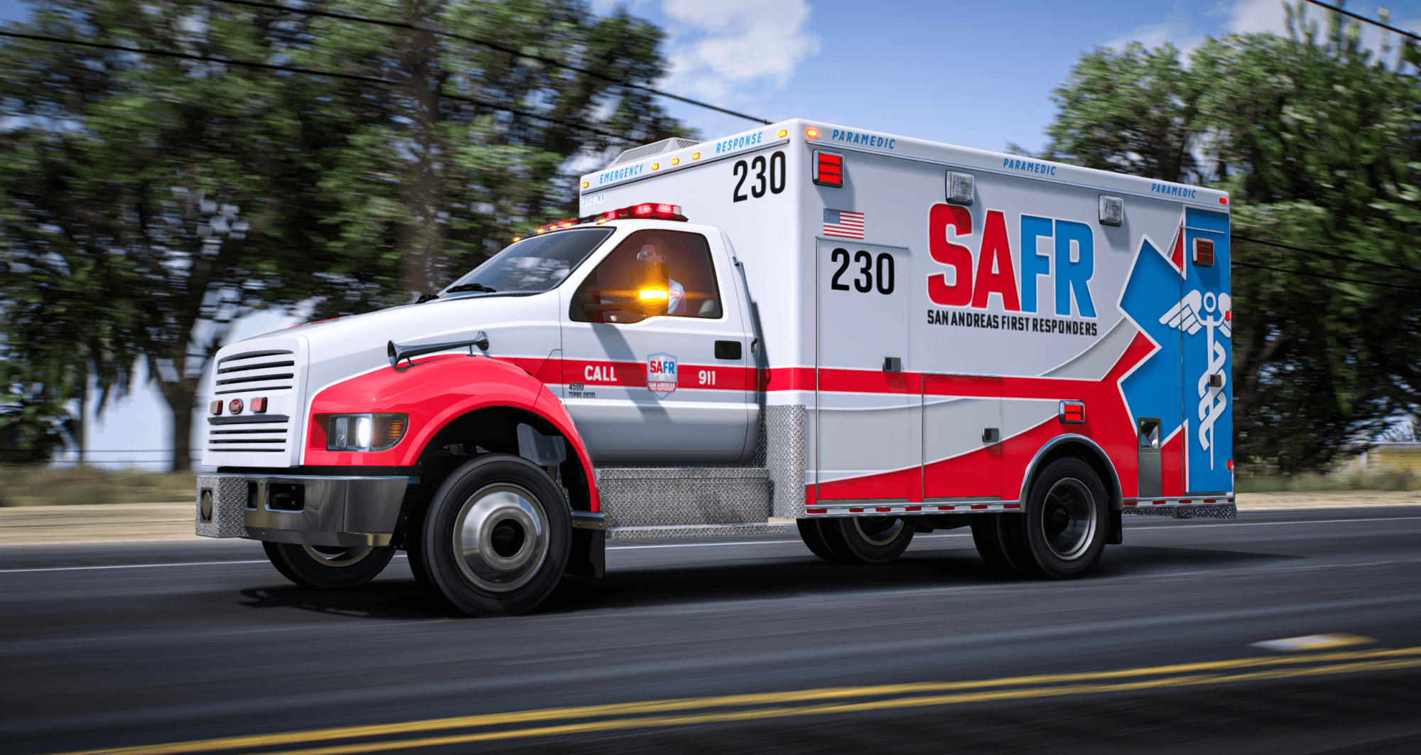 Vapid Yankee Ambulance Type 1 (2015)