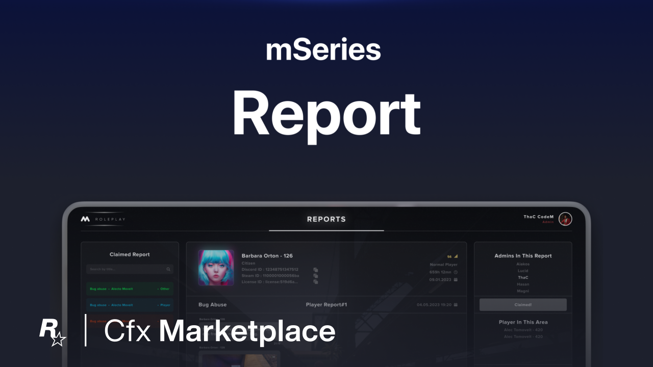 mReport - Cfx Marketplace