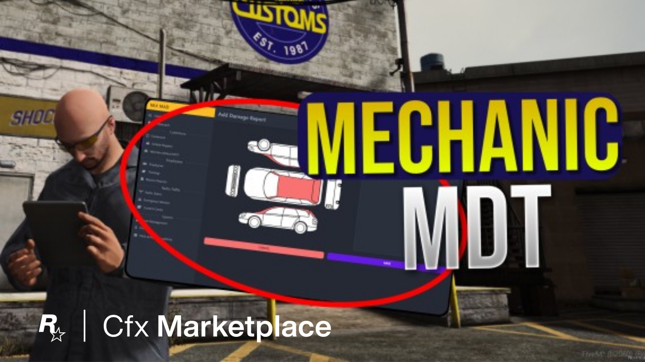 Mechanic MDT / Computer - Cfx Marketplace