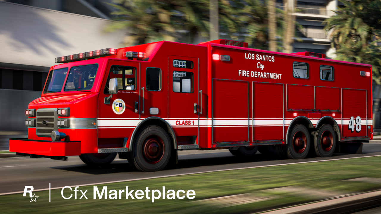 Spear Impulse Rescue Walk-In Fire Truck - Cfx Marketplace